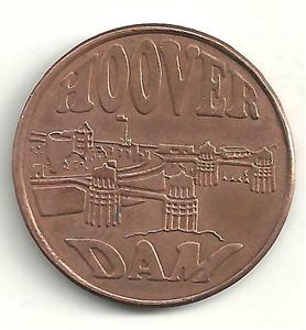 Origine: Nevada/Las Vegas  reprezentand Barajul Hoover Dam
