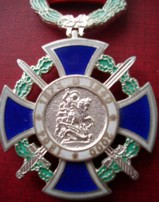 Dupa 1989- Ordinul &amp;quot;Virtutea Militara&amp;quot; in grad de cavaler cu insemn de razboi